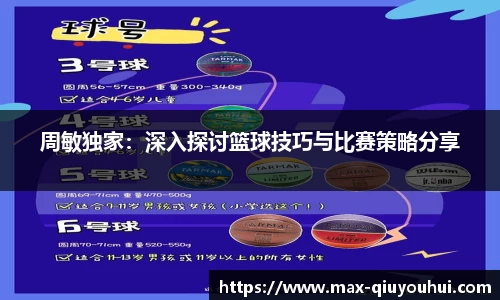 周敏独家:深入探讨篮球技巧与比赛策略分享